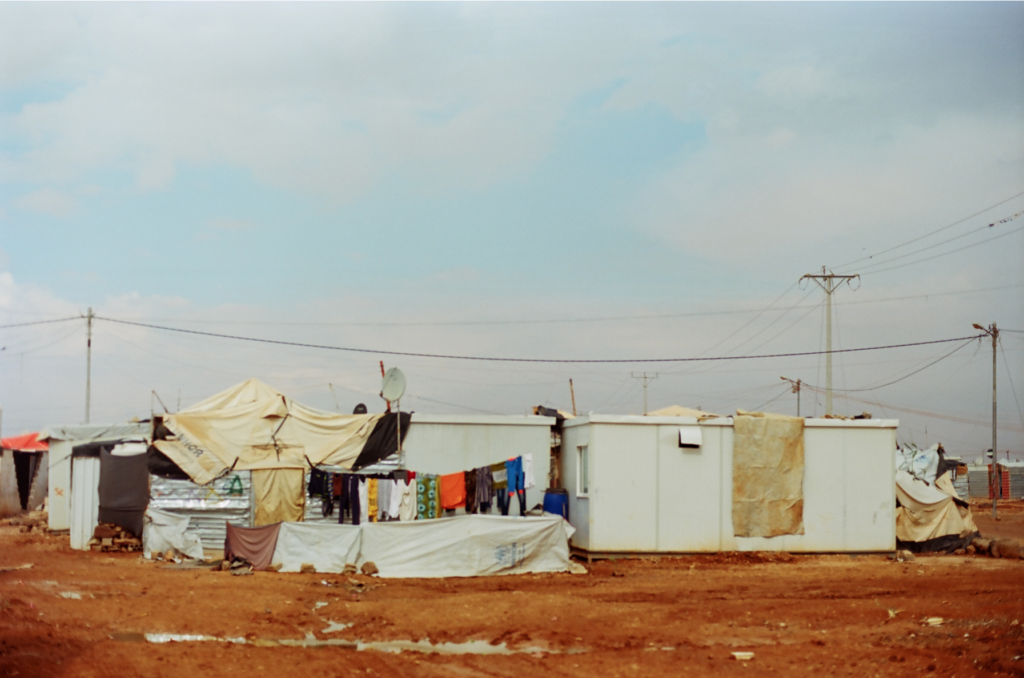 Camp de réfugiés de Zaatari (D. Lagarde, 2014)